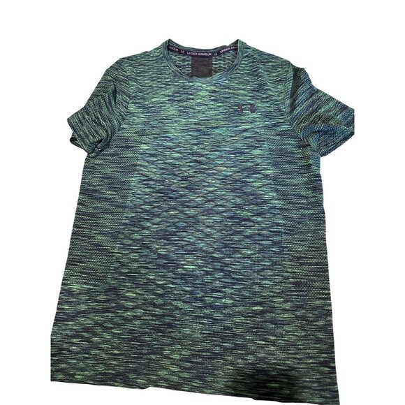 Under Armour Vanish Seamless Tee size M – Malachite Green – Men’s Performance Sh - Picture 1 of 9